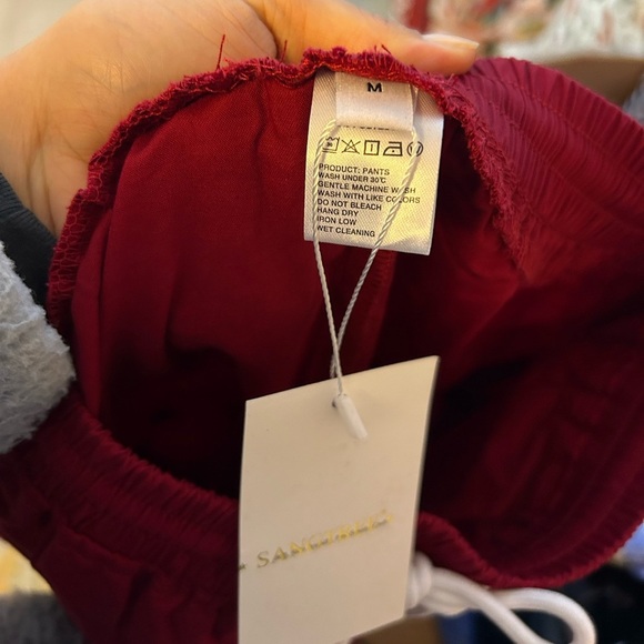 NWT Sangtree Red Cargo Pants - Picture 4 of 5